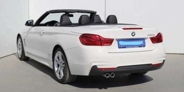 Left hand drive BMW 4 SERIES 420 dA Cabrio  SPANISH REG